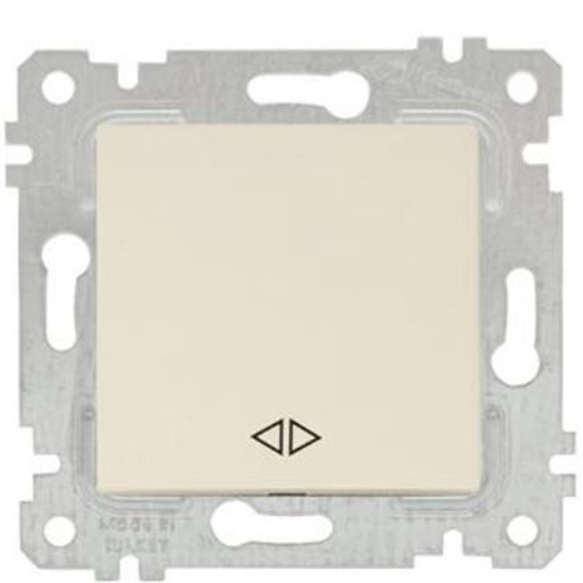 RİTA MEK TUŞ DEVİATÖR(ARA VAVİEN)(KLİPSLİ) KREM 1